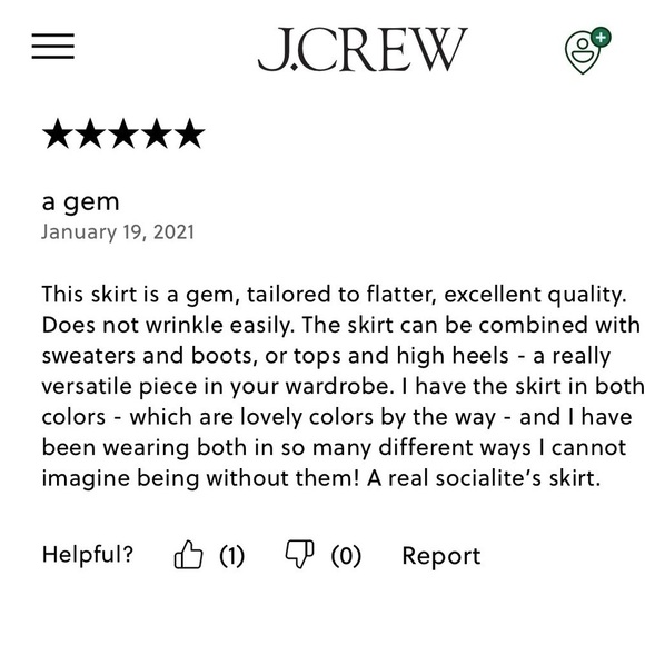 JCrew NWT mulberry satin pull-on eyelash lace trim skirt *shop@iamwarrior - Picture 9 of 10